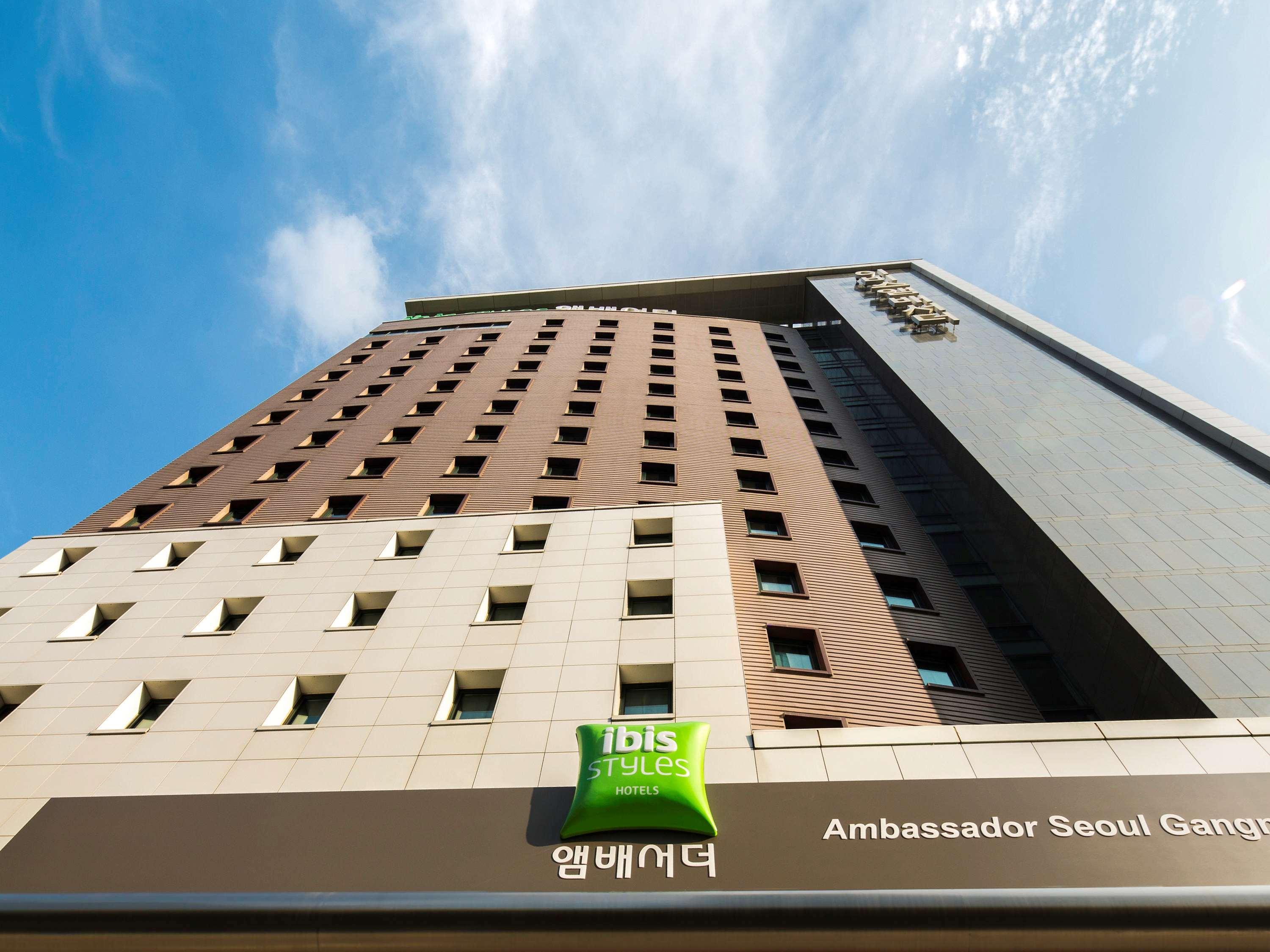 Ibis Styles Ambassador Seoul Gangnam Hotel Exterior foto