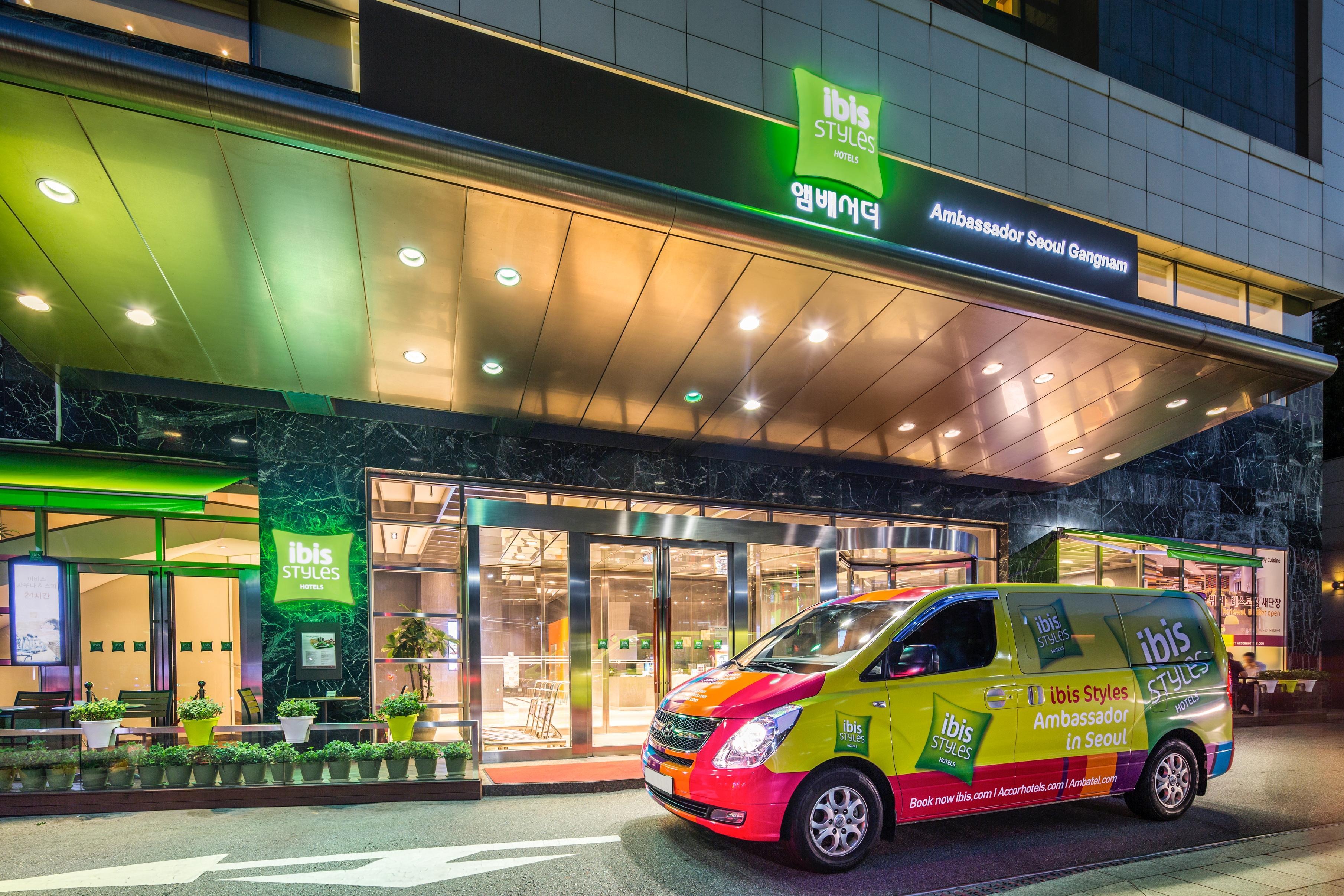 Ibis Styles Ambassador Seoul Gangnam Hotel Exterior foto